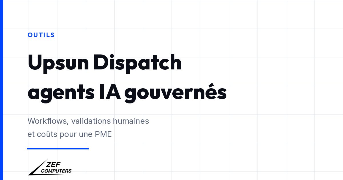 Upsun Dispatch : encadrer les agents IA qui écrivent le code